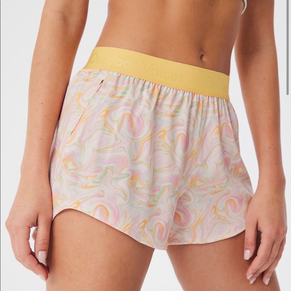 OV ✨Relay 3” Short in Pink Marble